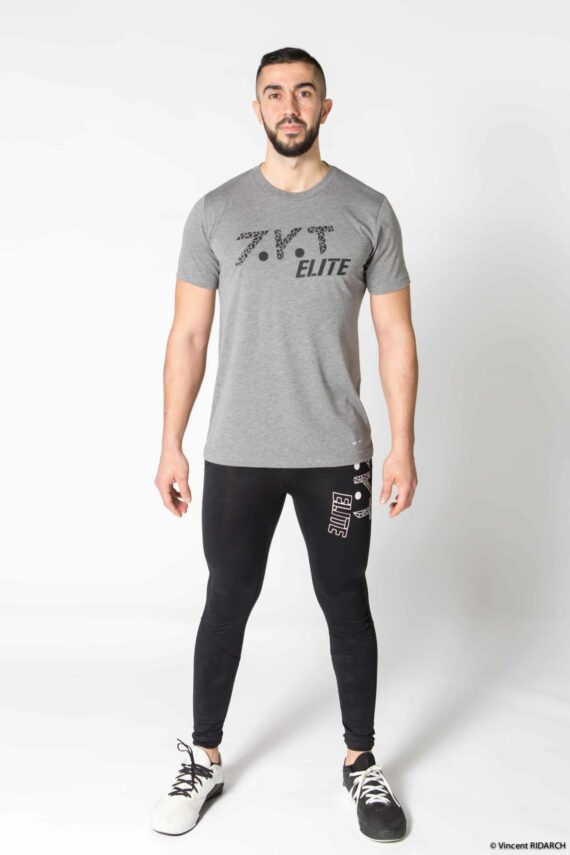 T-Shirt Gris Clair ZKT ÉLITE