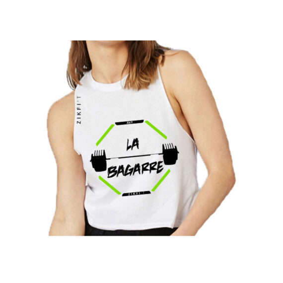 Crop Top Blanc La B.A.G GREEN