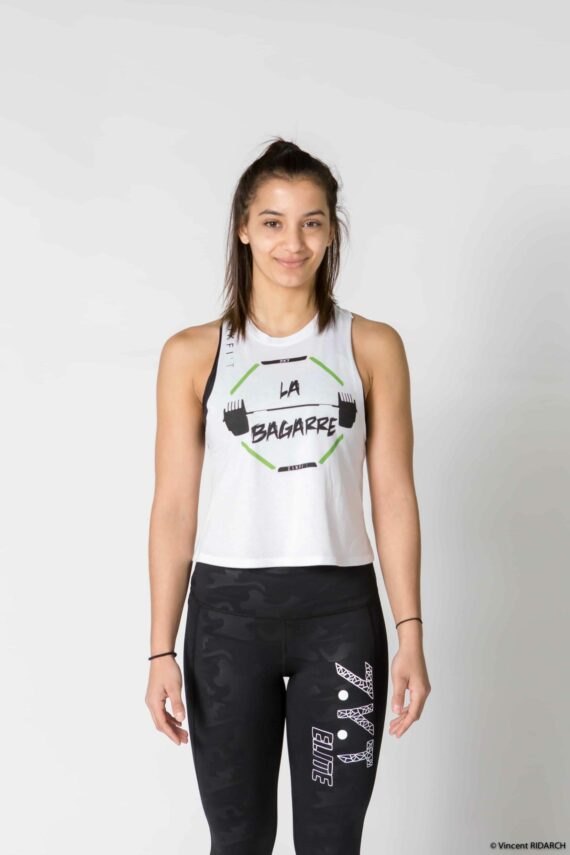 Crop Top Blanc La B.A.G GREEN